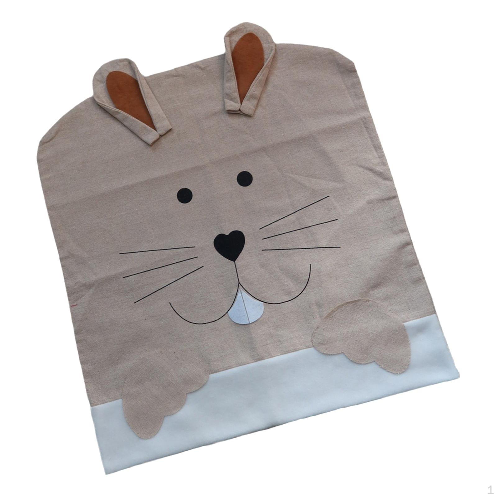 

Easter Back Chair Cover Bunny Slipcovers ,Kitchen Covers, Dining
