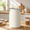 Dry Food Storage Bin Easy To Clean Flour Container with Lid and Locking Clamp