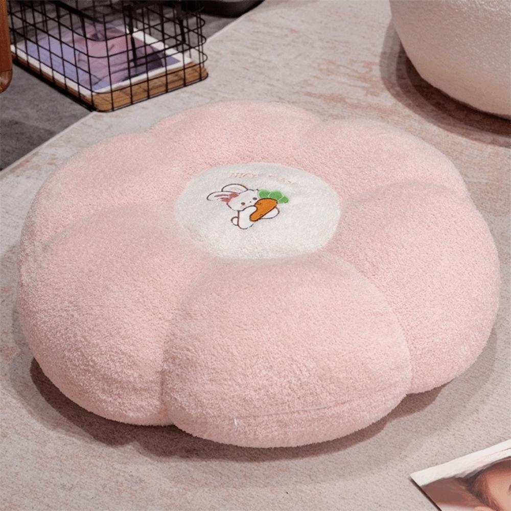 Thickened Cartoon Pattern Floor Cushion Round Seat Cushion Cute Tatami Seat Pad Living Room