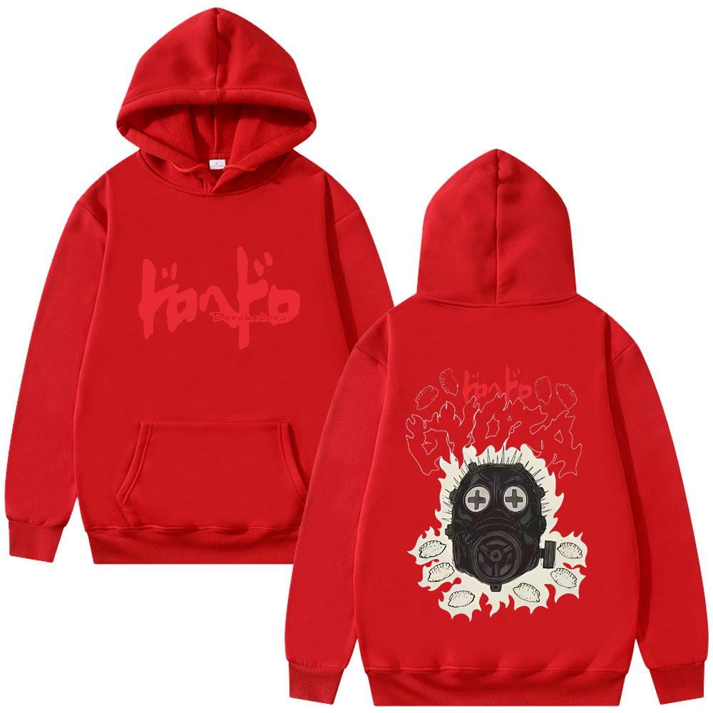 Heiß Limitiert Anime Dorohedoro Kaiman Hoodie Herren Damen Manga Grafik Sweatshirt Männlich Lässig Vintage Fleece Baumwolle Pullover Kapuzenpullover