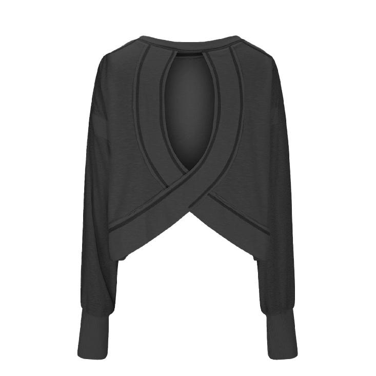 New Versatile Women'S Long Style Sexy Casual Fashionable Comfortable High-End T-Shirt Top Base Shirt