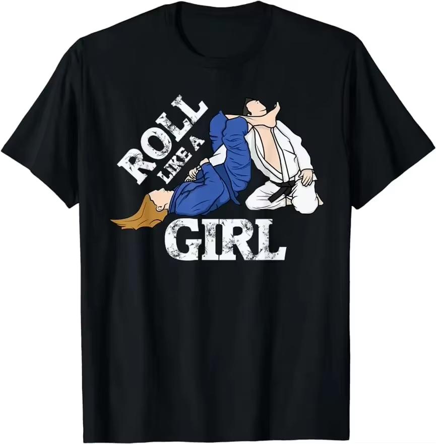 Funny Anatomy Brazilian Jiu Jitsu Graphic Washed Cotton Tshirt Unisex Y2k Loose Oversized Short Sleeve Harajuku Streetwear Tops