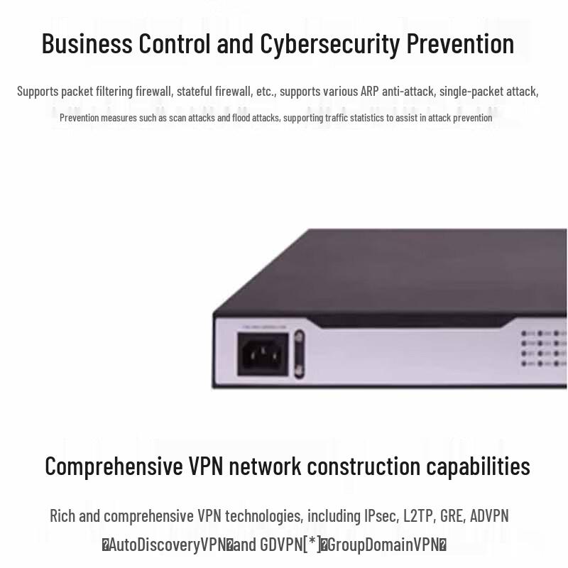 H3C MSR2600-10-X1 Enterprise Gigabit VPN Router