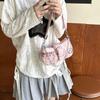 Love Heart Y2k Underarm Bag Punk Women's Handbag Kawaii Shoulder Bag  Travel