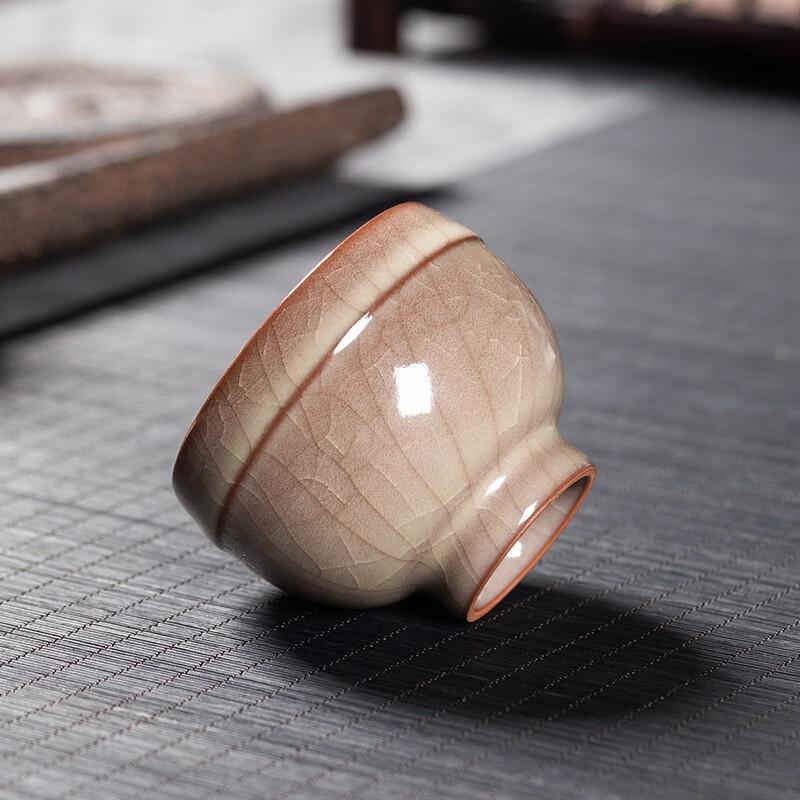 Ming Ling Personal Ceramic Gourd Cup
