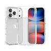 iPhone 18 Pro Max Transparent Dual-Color TPU+TPE Drop-Proof Soft Case