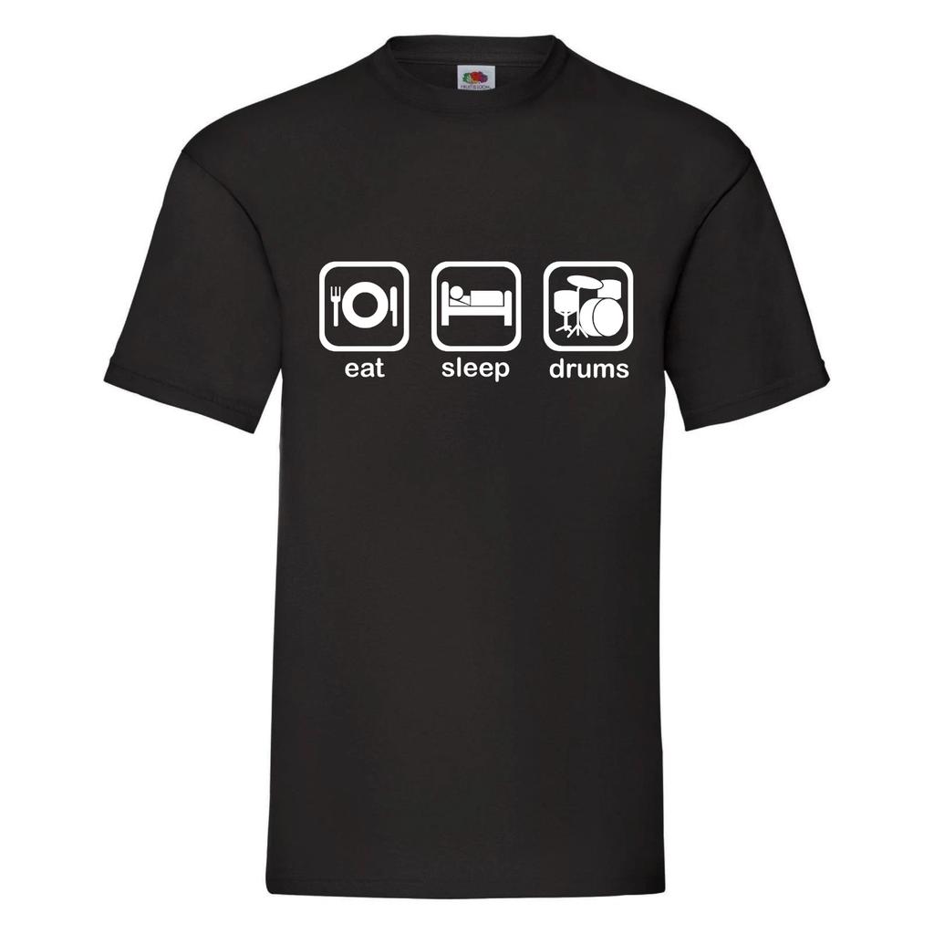 Drummer T-Shirt, Eat, Sleep, Drums , Drummer, Music, Band, Rock, Drums Player