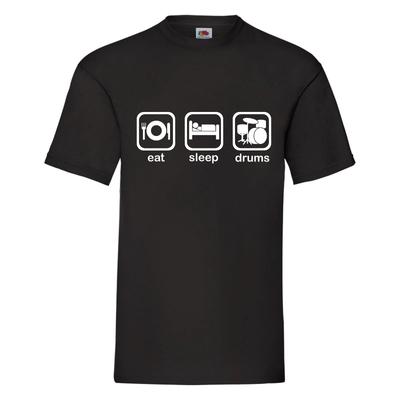 Maglietta Batterista, Mangia, Dormi, Batteria, Batterista, Musica, Band, Rock, Musicista Batteria