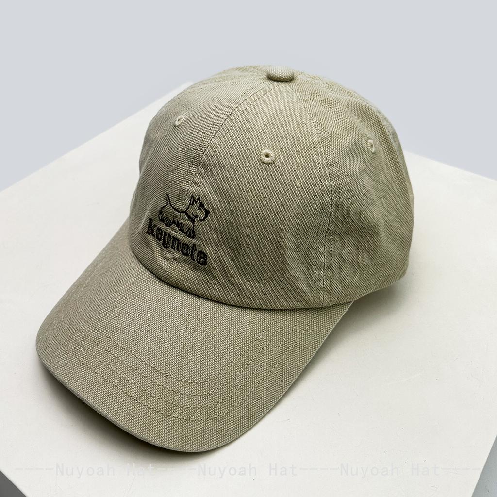 Baseball Letterings Alphabet Puppy Stitched Stitching Embroidered Cute School Old Vintage Women  Men Her Him For Fresh Caps Peaked Hats Sunshade