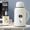 2025 New Large Capacity Glass Liner Thermos - Portable Insulated Water Bottle for Students and Dormitories