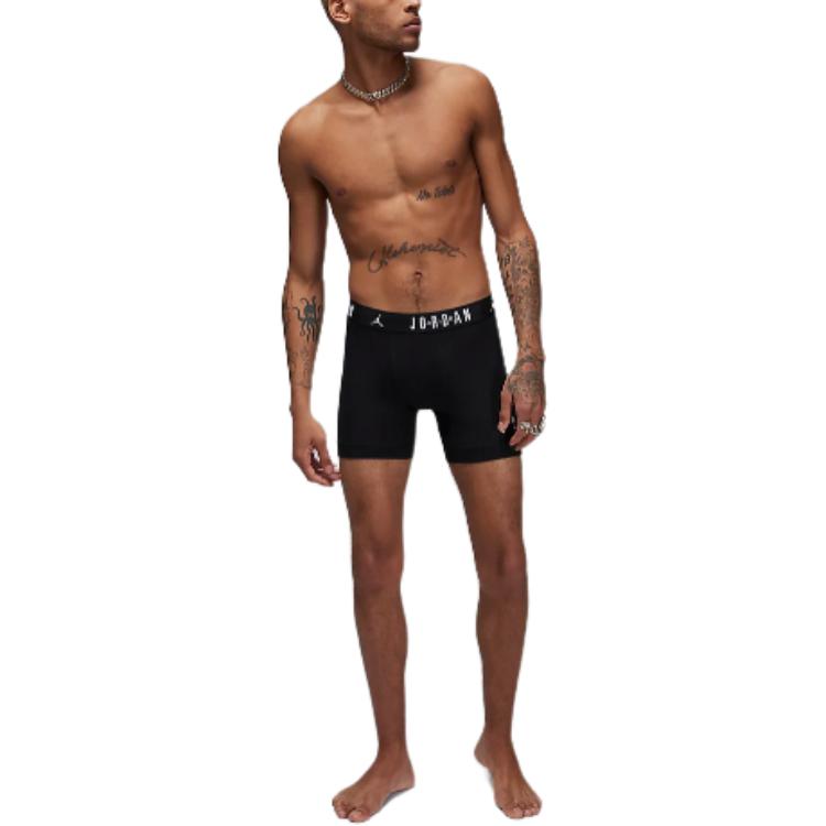 Jordan Flight Essentials Comfortable Fitting Knitted Soft Underwear 2-Pack Men Underwear HF7298-010