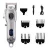 Professional Dog Hair Clipper All Metal Rechargeable Pet Trimmer Cat Shaver Cutting Machine Pets Low Noice Grooming Haircut