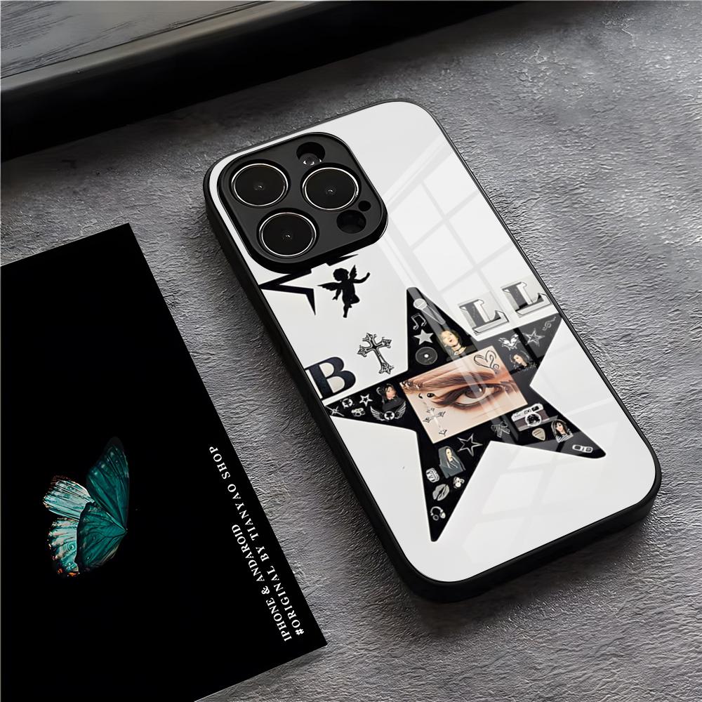 

Bill Tom Kaulitz Tokio Hotel Phone Case For IPhone 17 Pro Max 15 Pro 16 14 Plus 12 13 Mini 11 Pro Shockproof Glass Cover iPhone 17