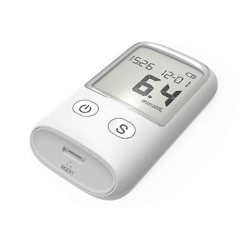 Tester di emoglobina Kit per test di emoglobina Glucometro Misura la glicemia, 50 test-Buono