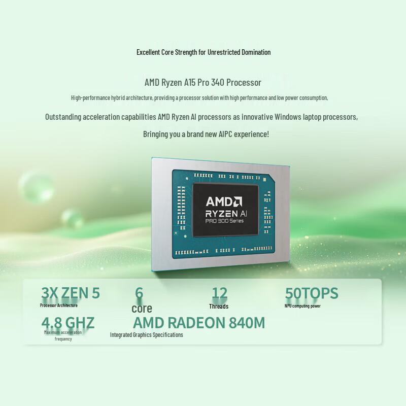 Dell Pro14 14-inch Ryzen AI Laptop (CN version) серебристый