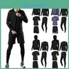 Premium 5-teiliges Herren-Fitness-Jogging-Set mit atmungsaktivem, schnell trocknendem Stoff und Kapuzenpullover