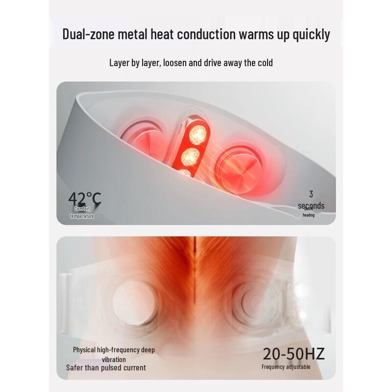 Breo Y3 Pro Infrared Heat & Kneading Waist Massager CN Plug (adapter Included)