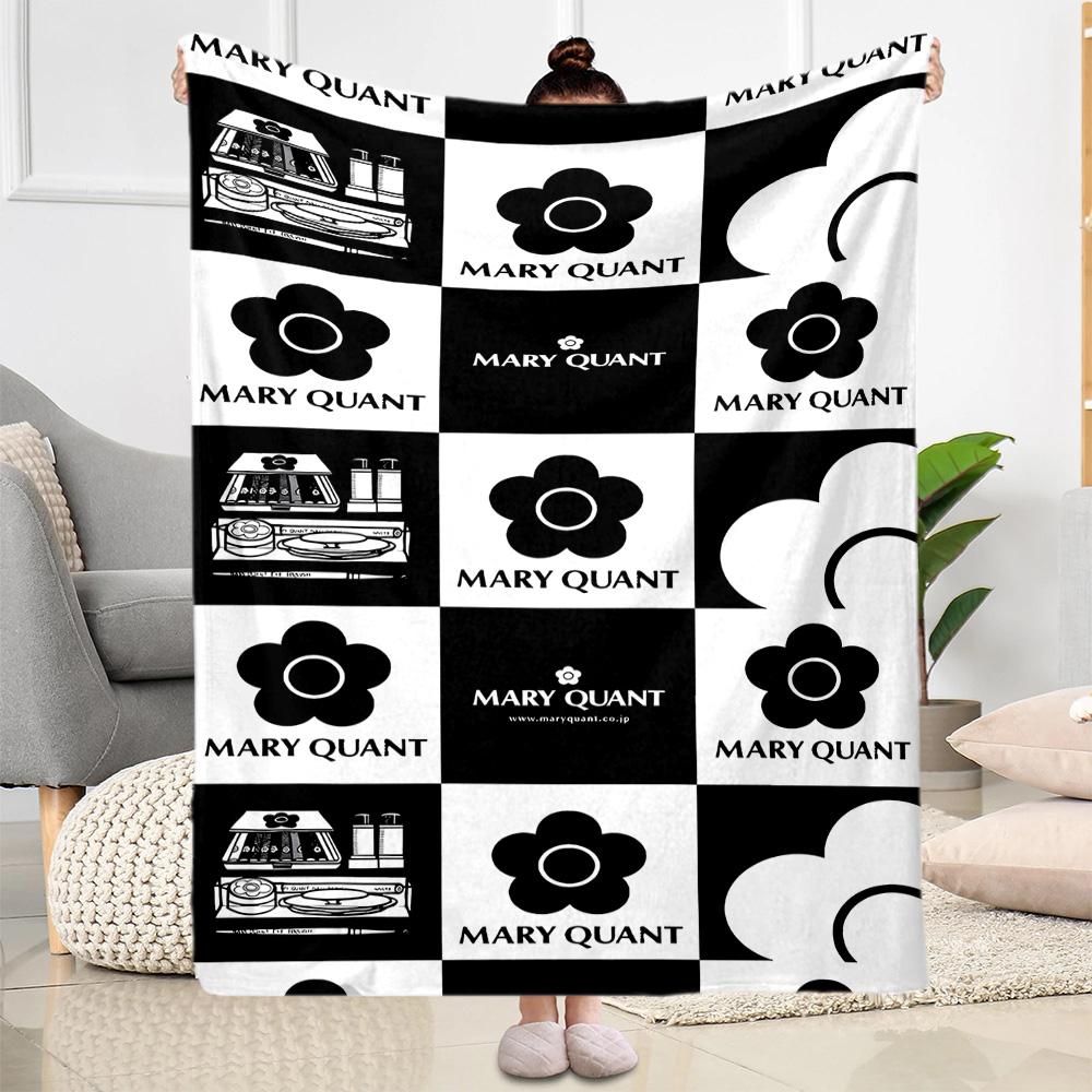 Flower Power Fashion Blanket Comfortable Perfect for Chair Sofa Office Chair for All Occasions Modern Style Gifts For Family Or Friends