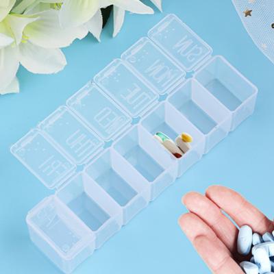 2Pcs Pille Halten Rechteckigen Bequem Gute Abdichtung Pille Schmuck Container Pille Fällen