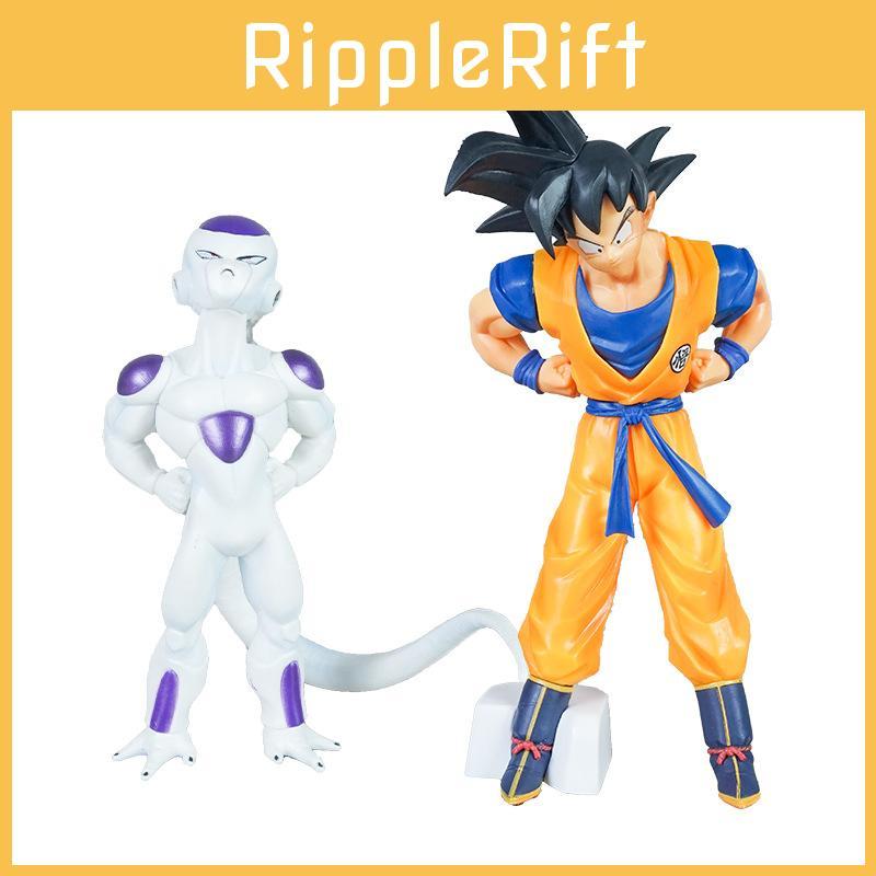 Dragon Ball Pvc Action Figure With Goku Frieza Gazing At Each Other Design For Anime Fans