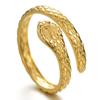 Fashion Men's Ring Russian Flying Eagle Rings for Male Punk Gold Color Hip Hop Rock Gift for Boyfriend Adjustable Big Ring