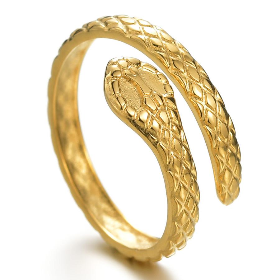 Fashion Men's Ring Russian Flying Eagle Rings for Male Punk Gold Color Hip Hop Rock Gift for Boyfriend Adjustable Big Ring