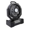 Portable Fan with LED Light Remote Control 20000mAh Battery Powered Rechargeable Cooling Fan for