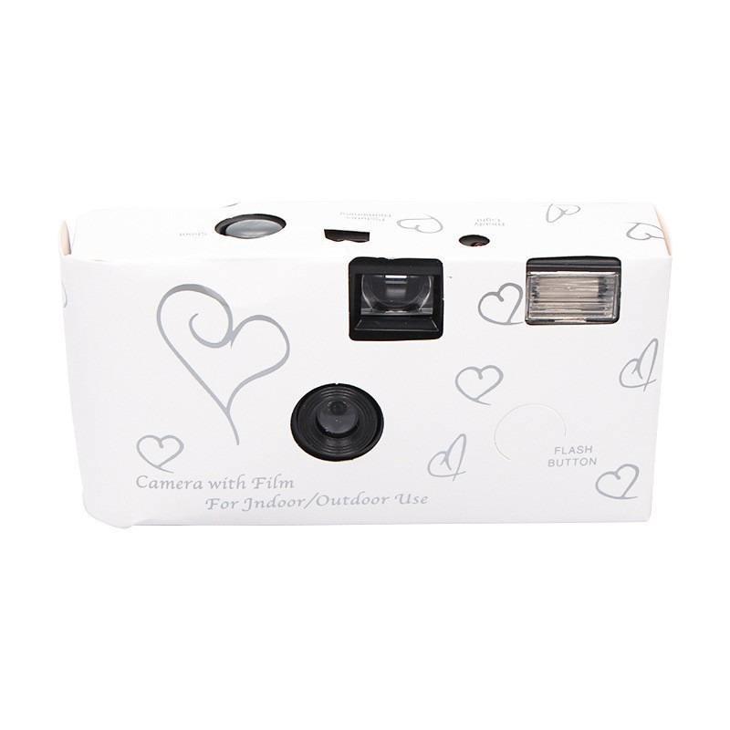 Retro Disposable 35mm Point-and-Shoot Film Camera with Film