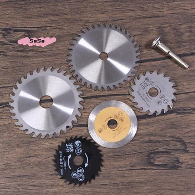 S-1/4Pcs 85mm TCT Carbide Saw 24T 30T 36T Circular Saw Bore 10mm 15mm Wood Cutting Disc For Multi-function Power Tool