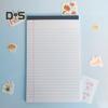 4Pcs Color Notepad 50 Sheets Printing Lined Paper Pads Duplex Printing Notebook Note-taking Paper Set Office Stationery Supplies