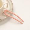 1 Pcs Fashionable High-end Candy Colored Hair Sticks U-shaped Headwear Women's Elegant And Sexy Hairpin Girl Styling Accessories