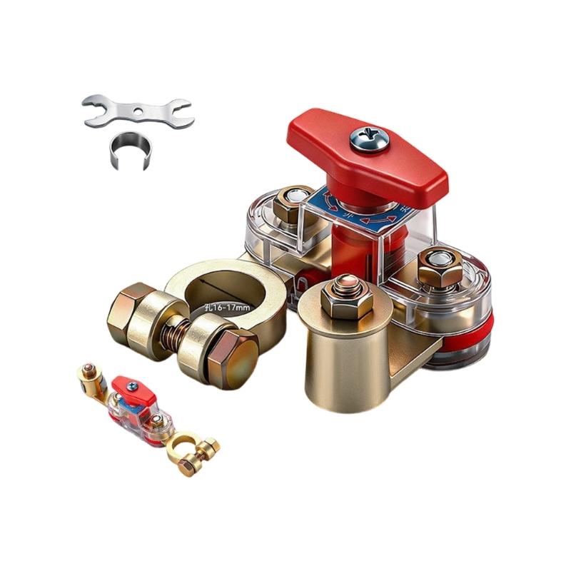 Quick Release High Conductivity Copper Battery Isolator Switches For Cars Trucks Motorhome With Quick Release Mechanism
