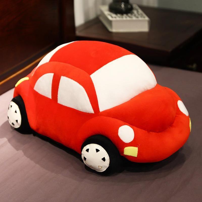 Schattig Cartoon Auto Pluche Speelgoed Zacht Gevuld Kever Auto Pluche Kussen Mooi Pluche Voertuig Voor Verjaardagscadeau Huis Kamer Decoratie Cartoon 45cm