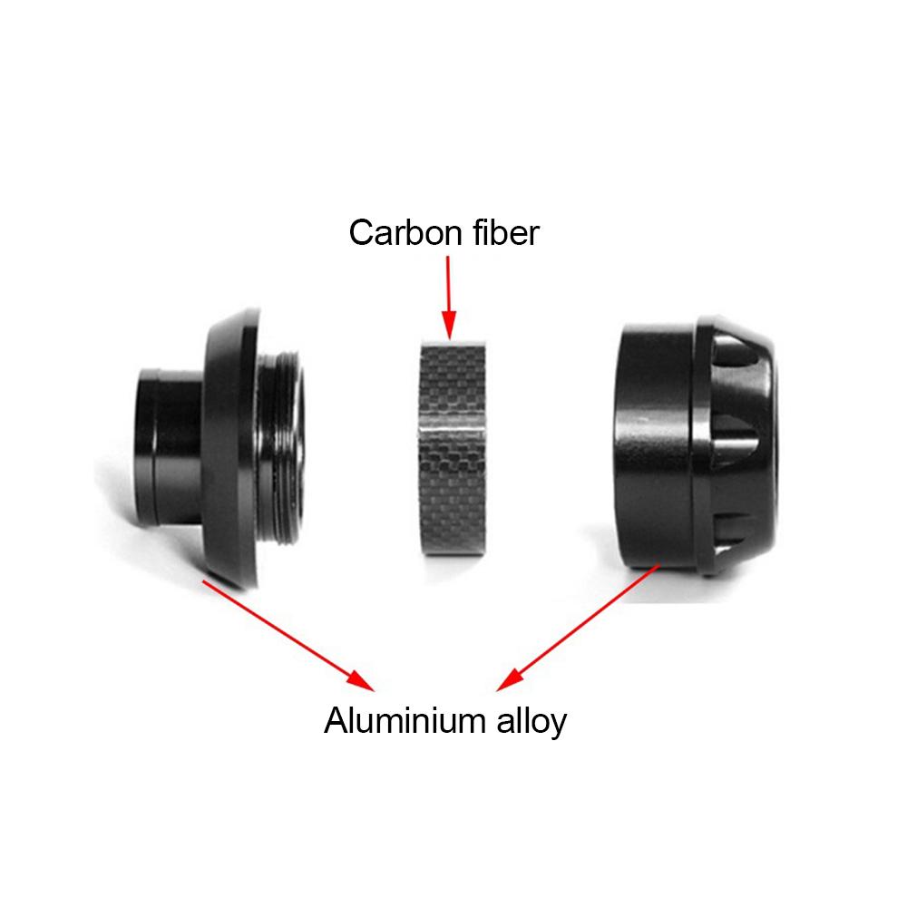 2st Universal Motorcyklar av aluminiumlegering Fallskydd Explosionssäker framgaffelkoppar Sliders Crash Moto Safty Tillbehör