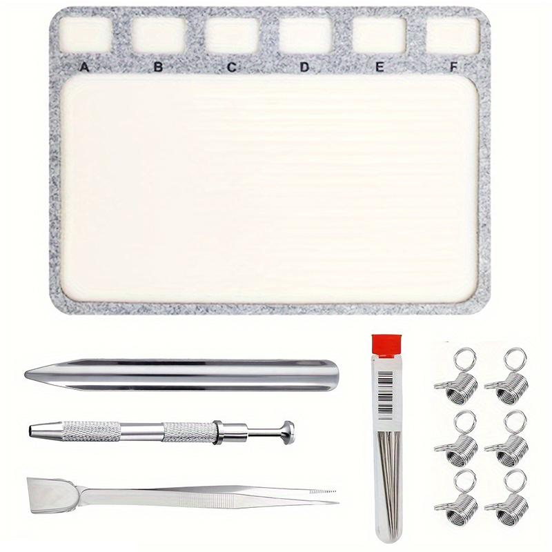 11PC/Set/2PC Drawing Board DIY Handmade Felt Cushion Beading Tool Beading Tool Set Beading Table