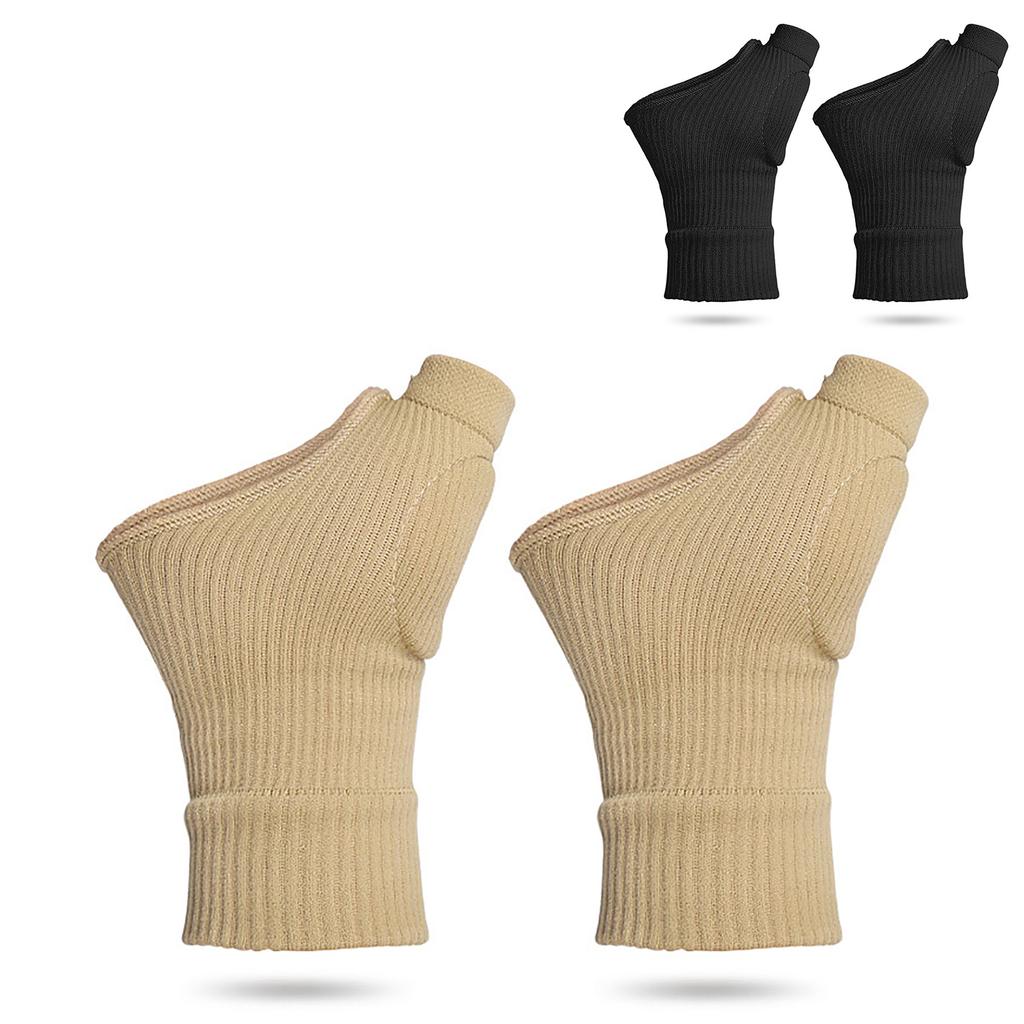 Arthritis Compression Gloves, Half-Finger Breathable Sports Arthritis Carpal Tunnel Gloves For Women Men