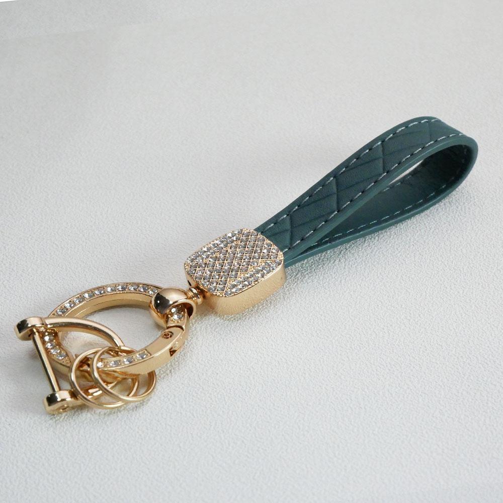 

Plaid Car Key Chain Car Key Ring Chain Holder for Car Bag Accessory Gift Keyring