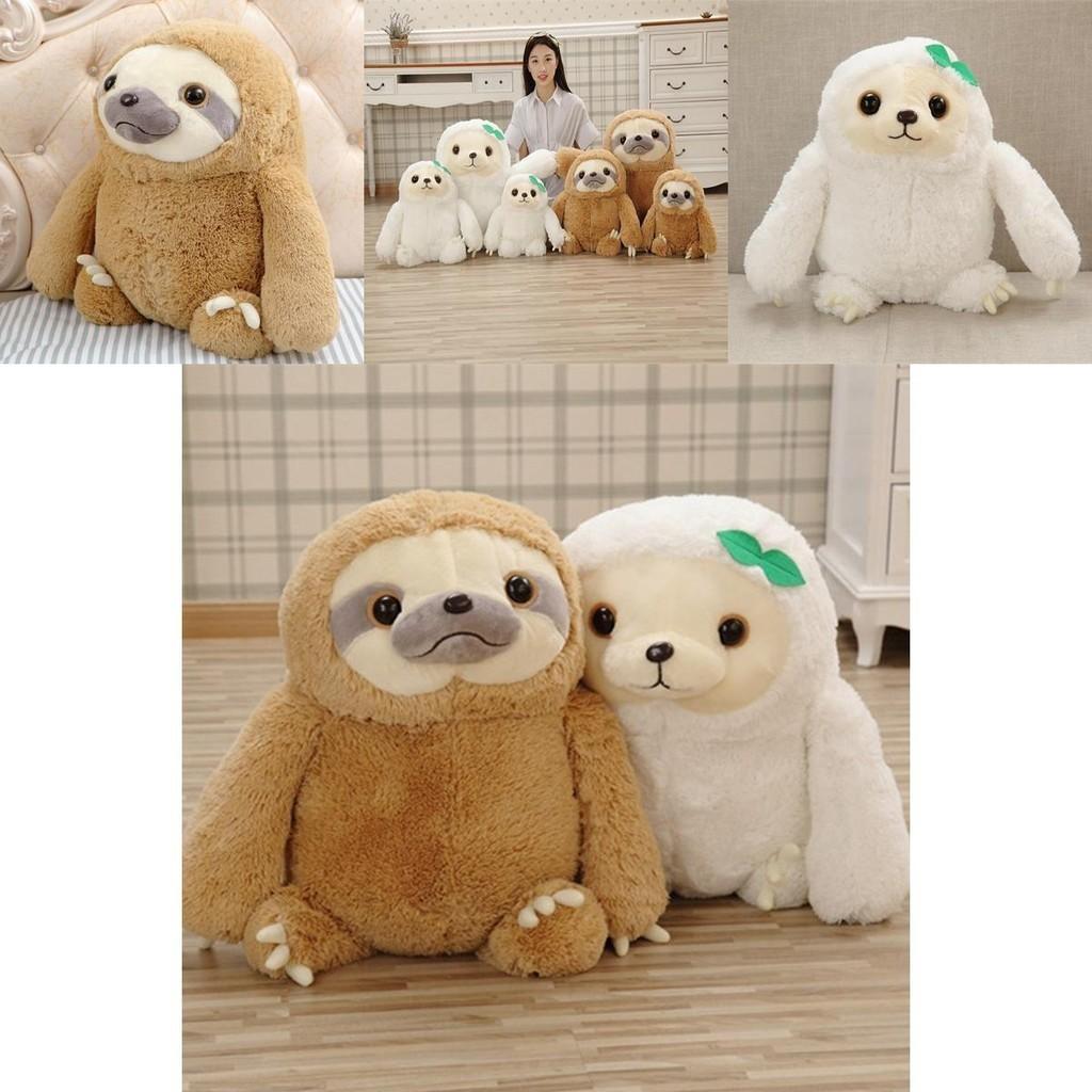 Adorable Giant Sloth Stuffed Plush Toy Pillow Cushion Perfect For Christmas Gifts