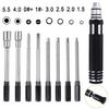 Professional Steel 8 in1 Screwdriver Set RC Repair Tool Kit for Plane Hex Philip