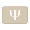 Custom Psychology Marble Psi Symbol Doormat Anti-Slip Entrance Room Door Floor Mat Psychologist Teacher Gift Garden Carpet Rug