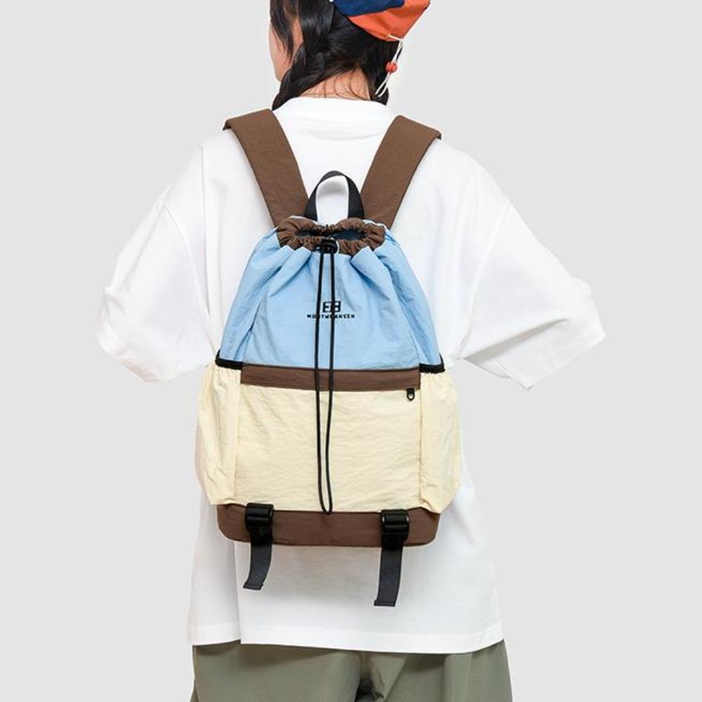 Outdoor backpack women's new contrasting colors high-value sports backpack outdoor travel backpack large-capacity student schoolbag