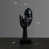 Gift Living Room Antiskid Base Figure Sculpture Desktop Ornaments Abstract Statue Resin Crafts
