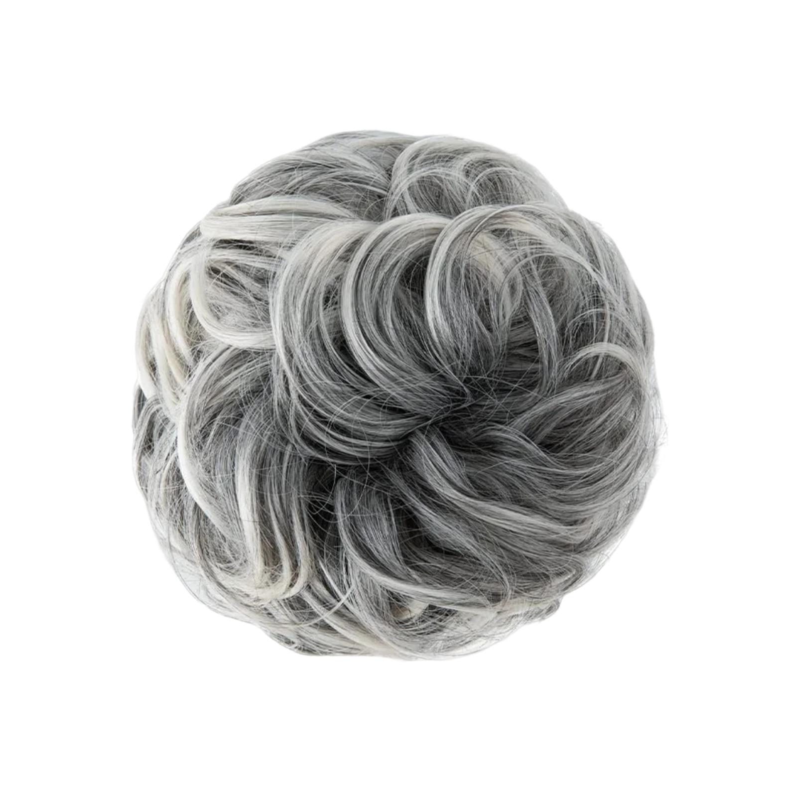 Накладки для пучка, Кудрявые резинки для волос, Густые накладки для прически One Size