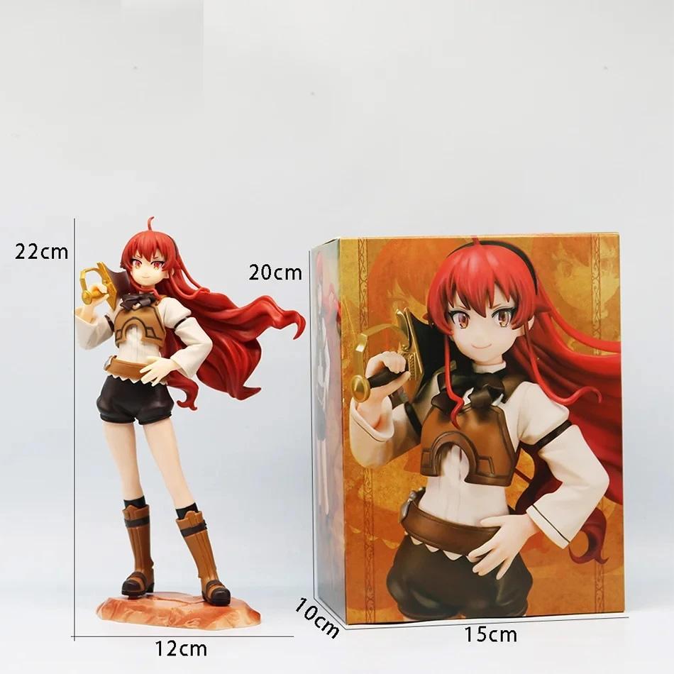 Latest Animation Eris Greyrat Figurine Action Mushoku Tensei Jobless Reincarnation Figure Playthings Eris Statue Decoration POLYVINYL CHLORIDE