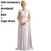 Nordic Mythology Dress For Women With Elegant Flowing Design For Cosplay And Themed Parties