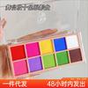 Ten Color Matte High Saturation Colorful Eyeshadow Palette For Stage Performance