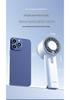Ice Pack Handheld Semiconductor Mini Fan – Strong Wind Desktop Cooling
