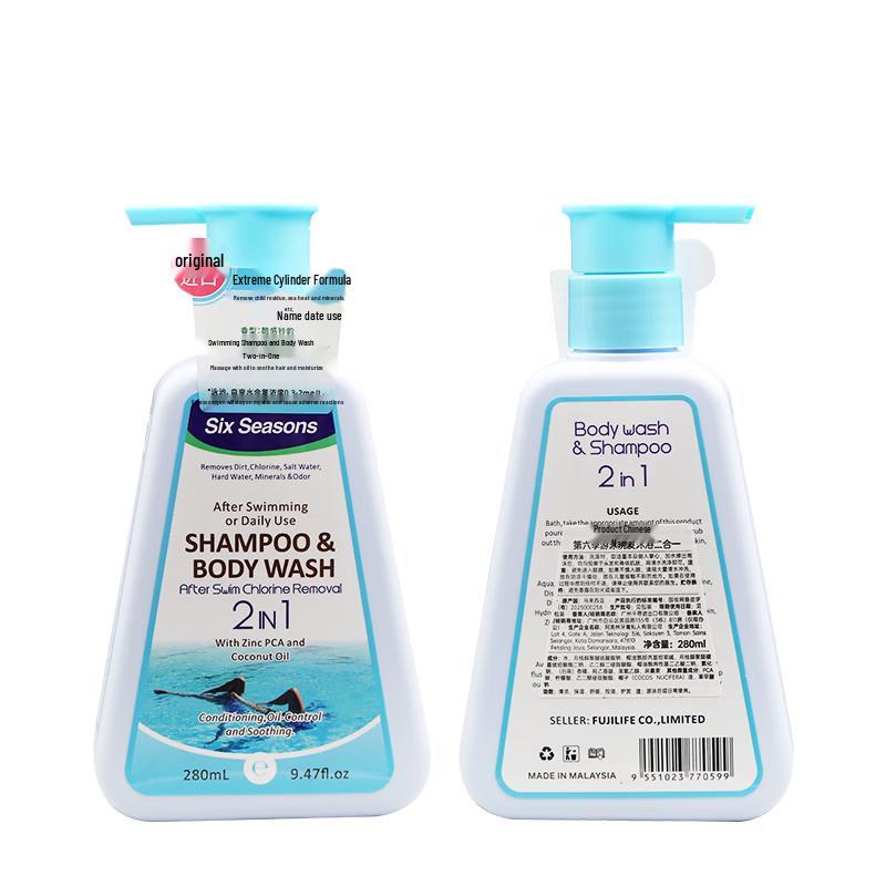 Sixth Season 2-in-1 Post-Swim Shampoo & Body Wash