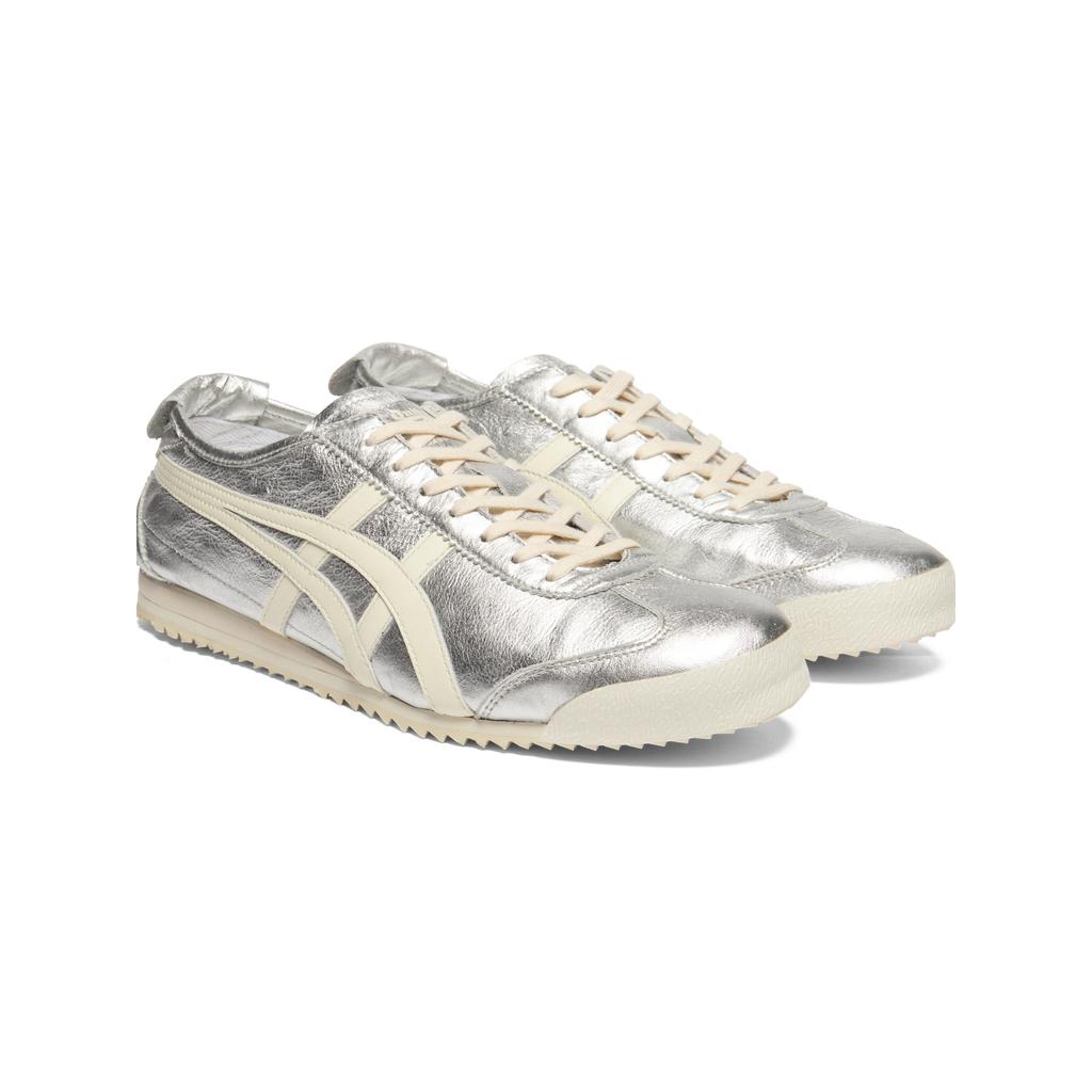 ONITSUKA TIGER Mexico 66 Nm Versatile Minimalist Trend Classic Lifestyle Casual Shoes Unisex Sneaker Silver 1183C503-021