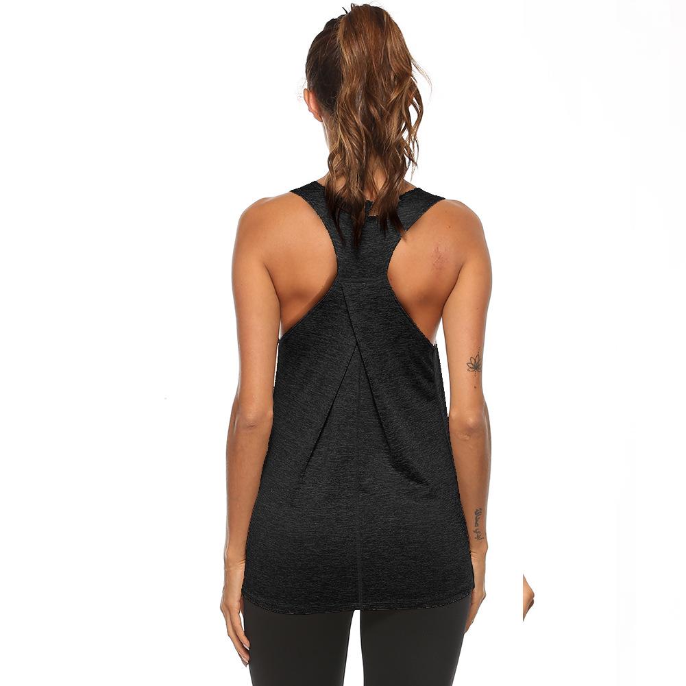 Women's Sleeveless Quick-Dry Fitness Top for Cycling, Running, Yoga, and Pilates